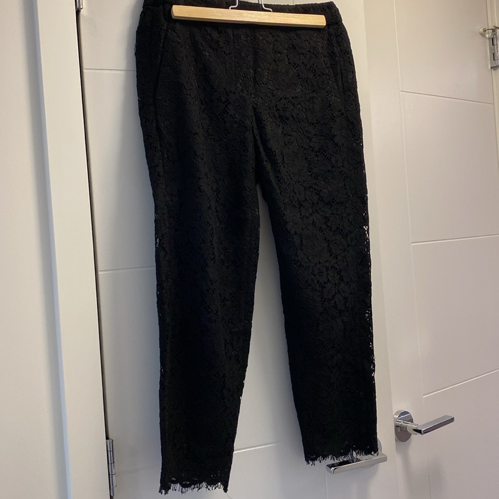 J. Crew lace dress pants 6 petite